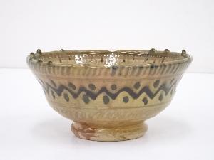 釉彩菓子鉢